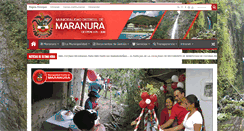 Desktop Screenshot of munimaranura.gob.pe